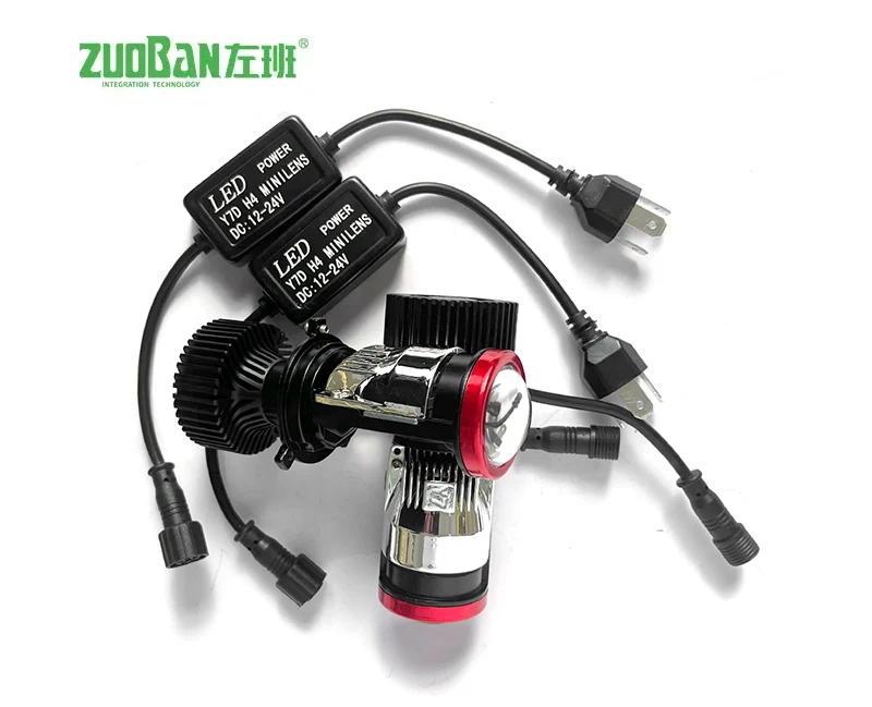H4 LED far ampulleri 50W LED başlık ampulü