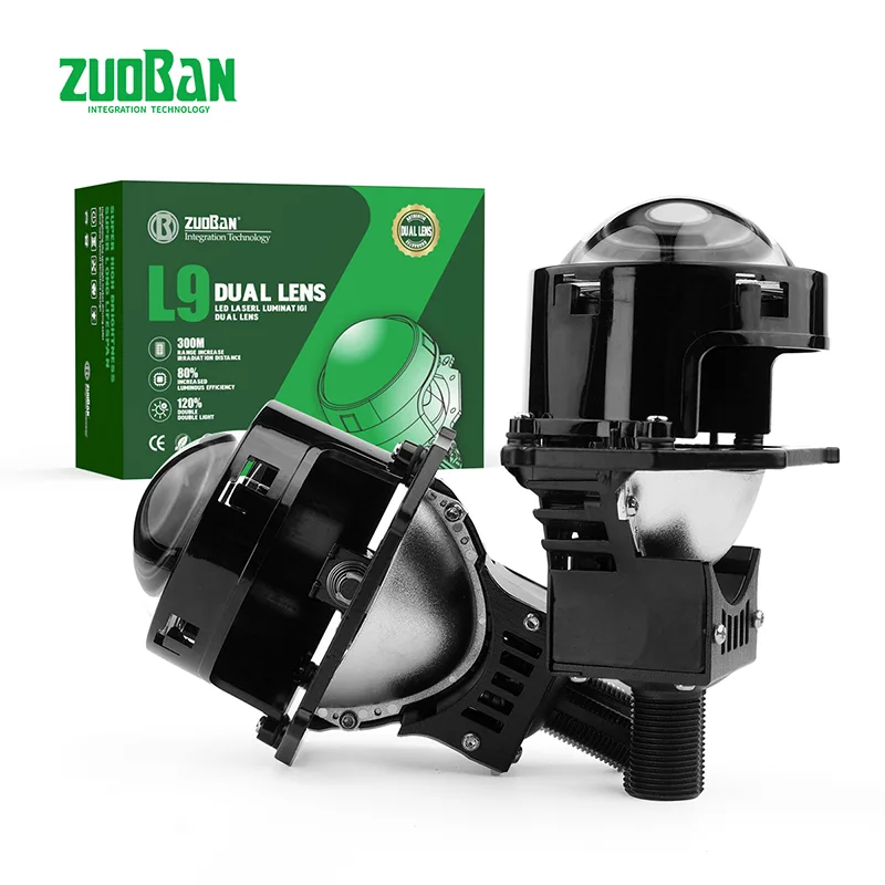 T2225/2,5 inç 110W Yüksek Güçlü Tek Lensli Çift Lensli Farlar