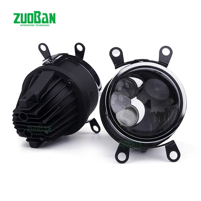 140w 3 İnç Çift Renkli + 3 Lazerli Evrensel Lens Sis Farları